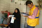 گشت مشترک شبکه دامپزشکی شهرستان سرایان از سوپر گوشت های شهرستان
